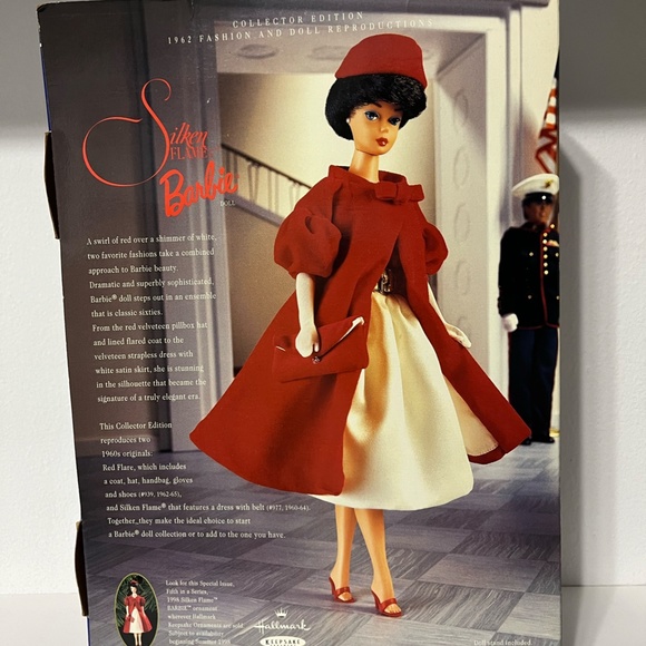 60s Fashion Silken Flame Barbie 1998 - Picture 2 of 2